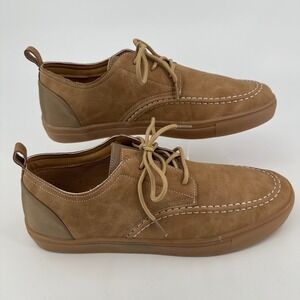 NEW Reserved Footwear Kono Casual Fashion Sneakers MENS Brown Faux Leather 13